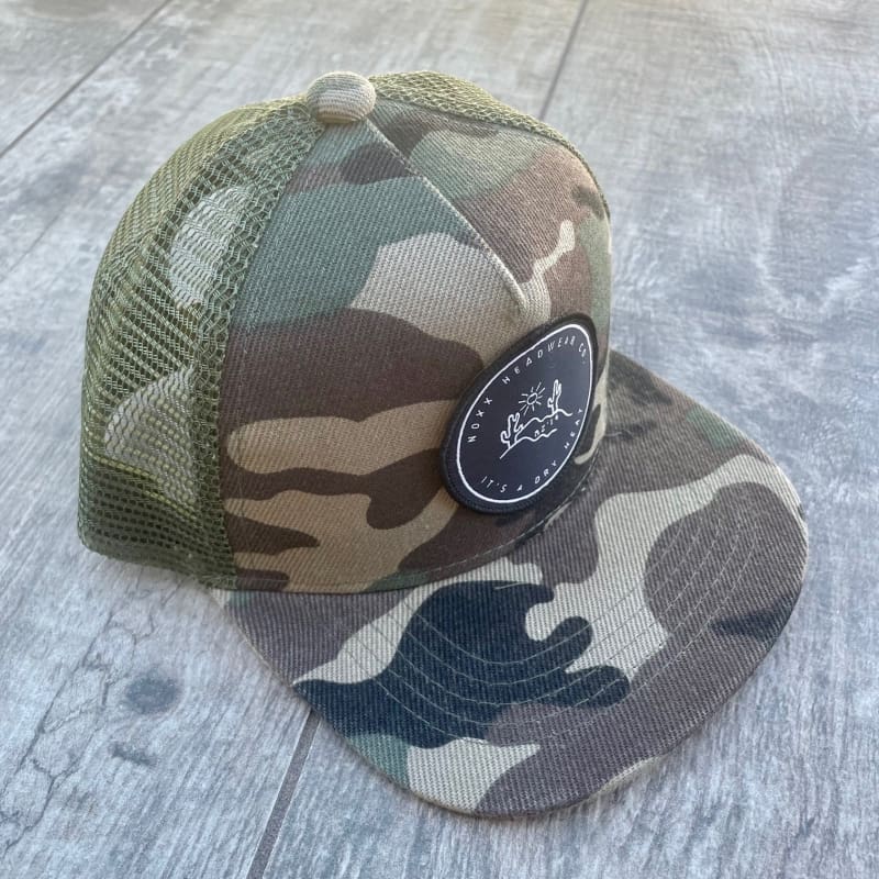 Camo Trucker Hat (Baby Youth Adult) - Hats