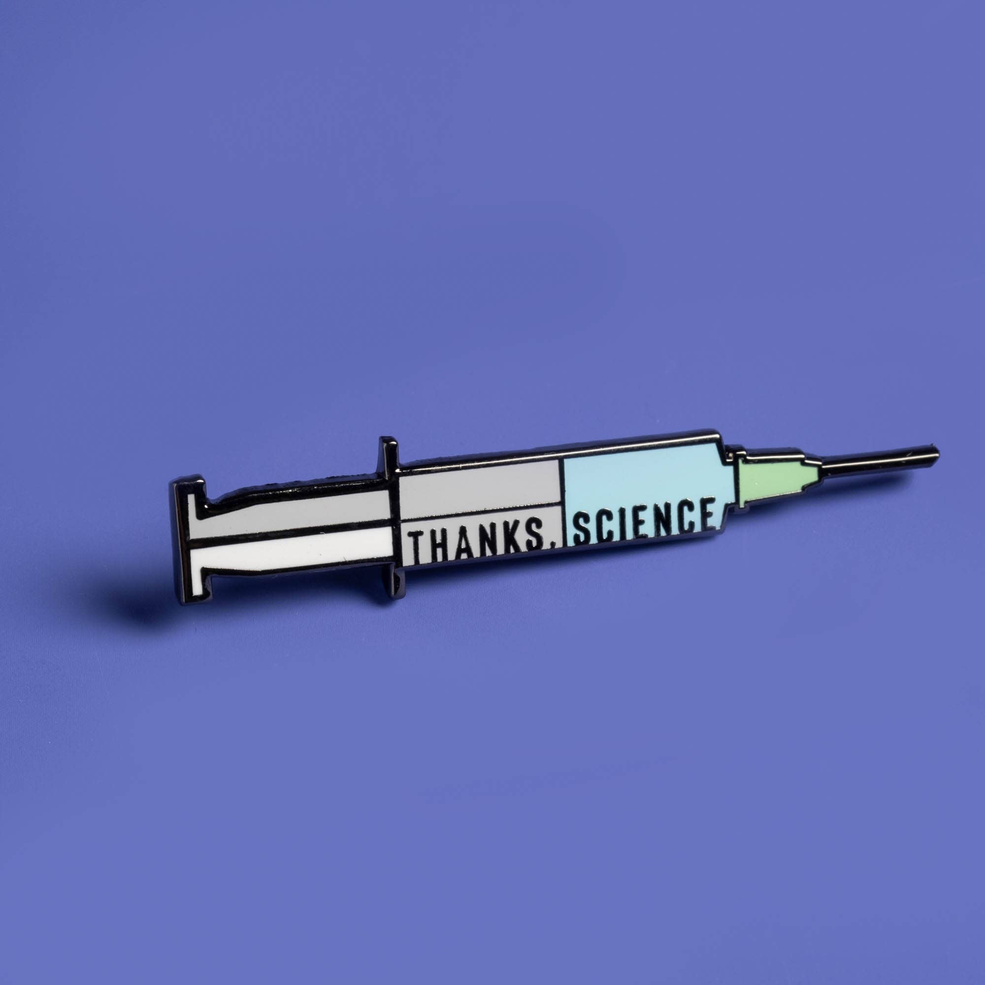 Thanks, Science Vaccine Pin