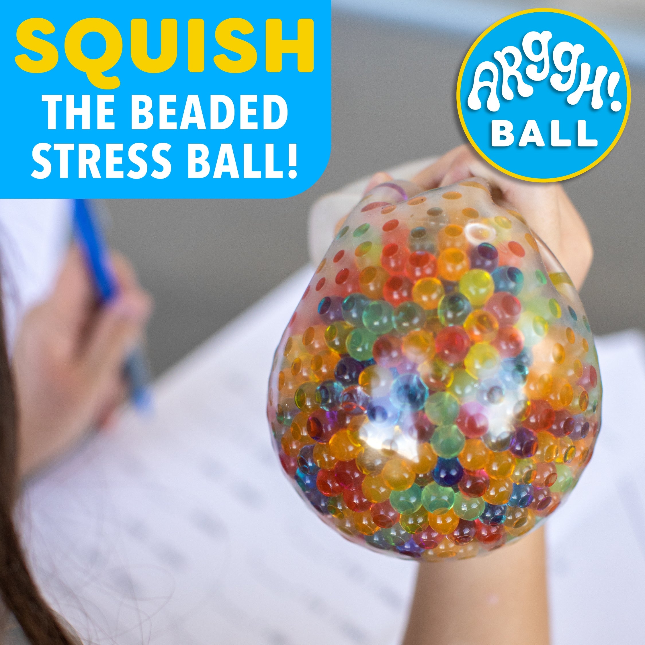 Arggh! Medium Sensory Beaded Stress Ball