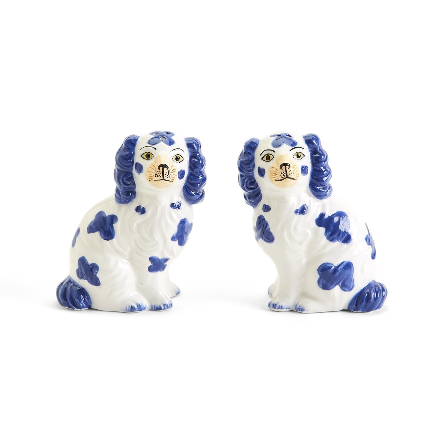 Staffordshire Dog Salt and Pepper Shaker Set