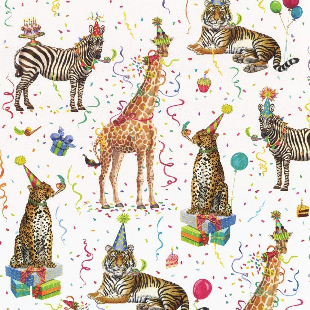 Party Animals Gift Wrapping Paper