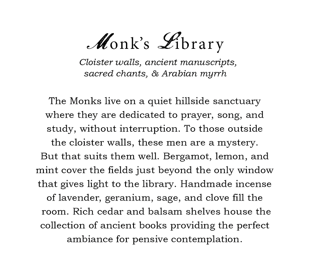 Large Sanctum Candle - Monk's Library