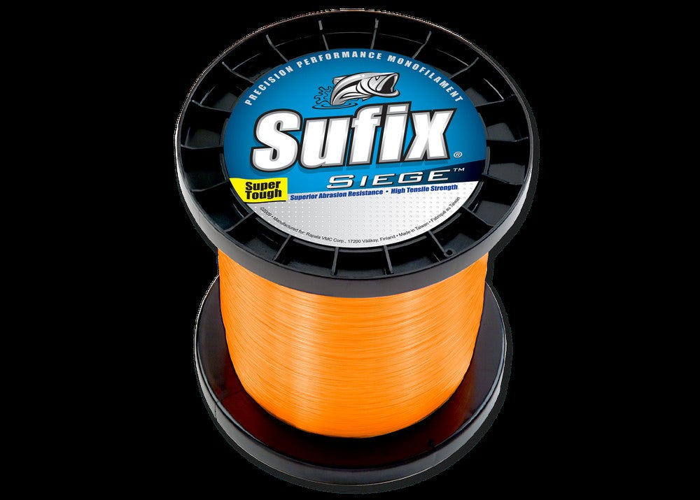 Sufix Siege 14 lb Neon Tangerine