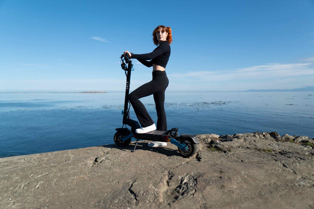 Varla adult electric scooter