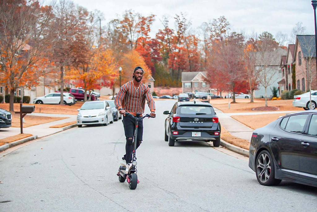 Varla motorized electric scooter