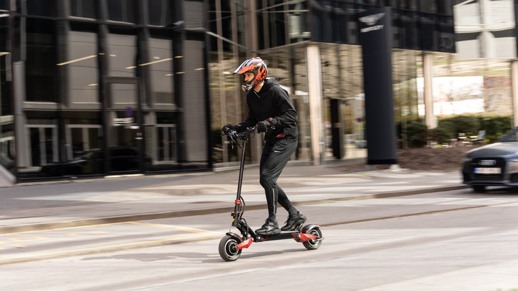 dual motor electric scooter