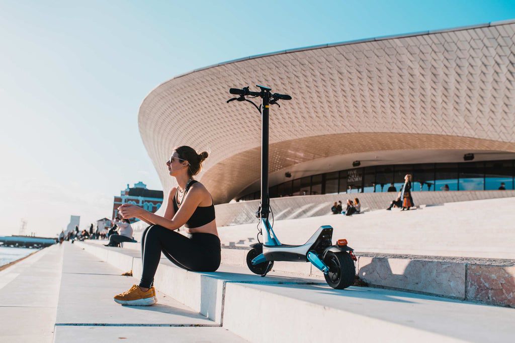 Varla foldable electric scooter