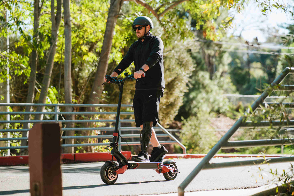 Varla electric scooter for heavy adults