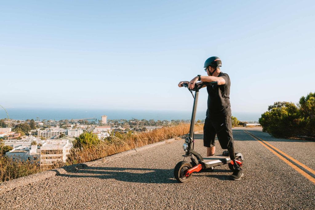 Varla electric scooter for heavy adults