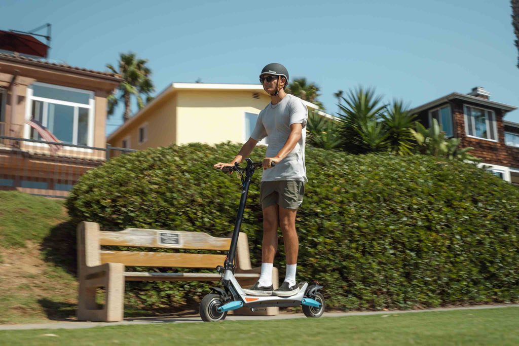 Varla motorized scooter for adults