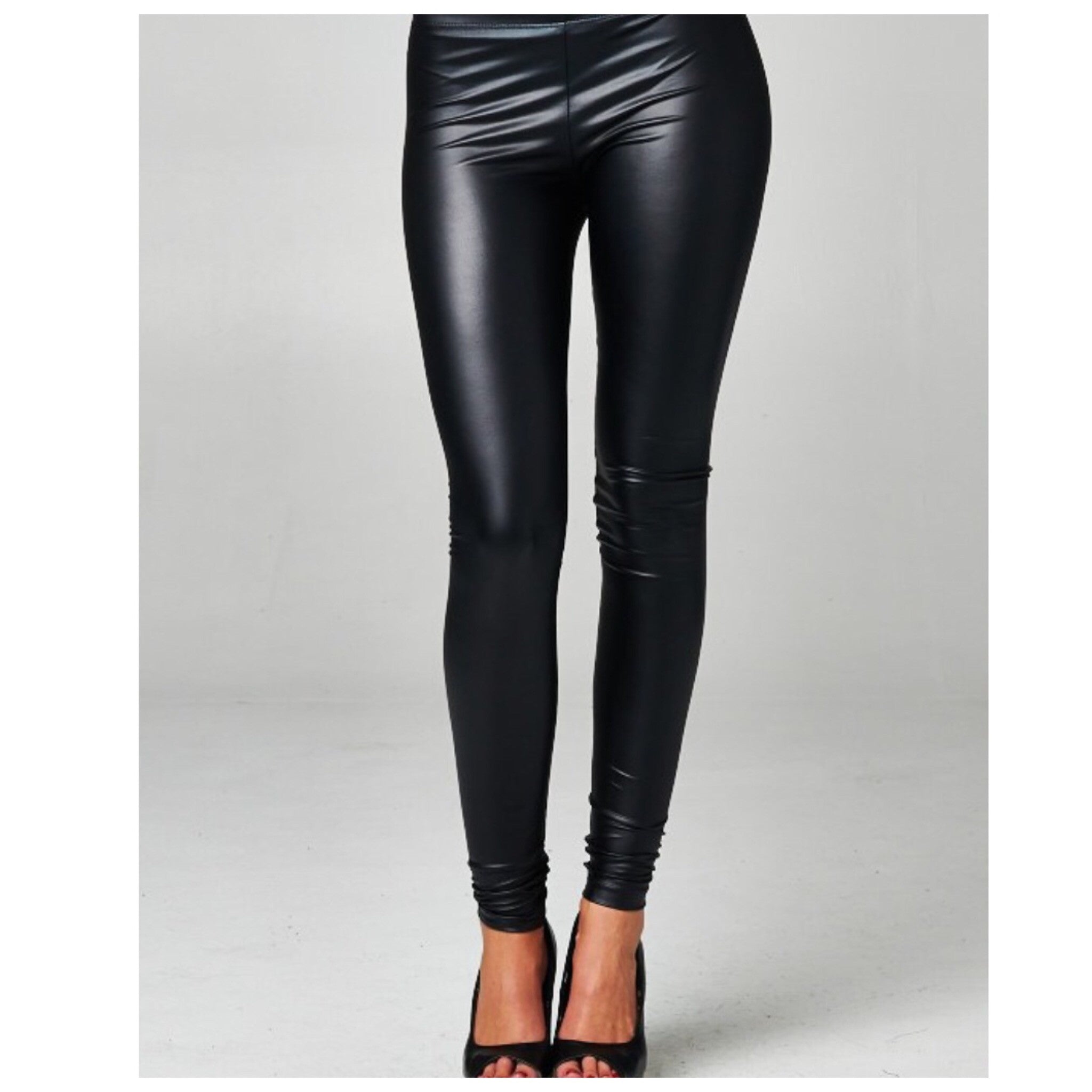 liquid leather pants