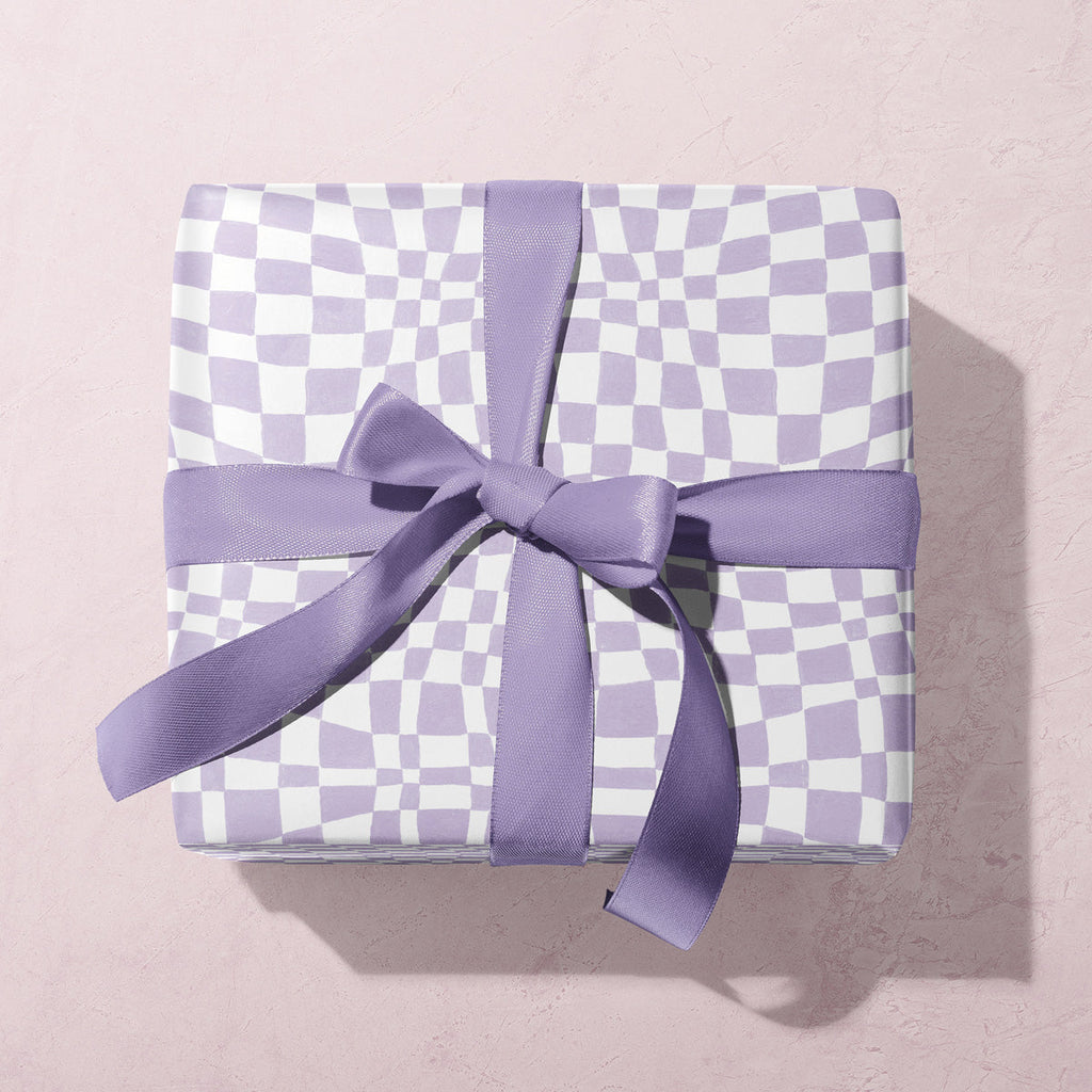 Lilac Cheetah Print Gift Wrap Paper – Initial Offerings