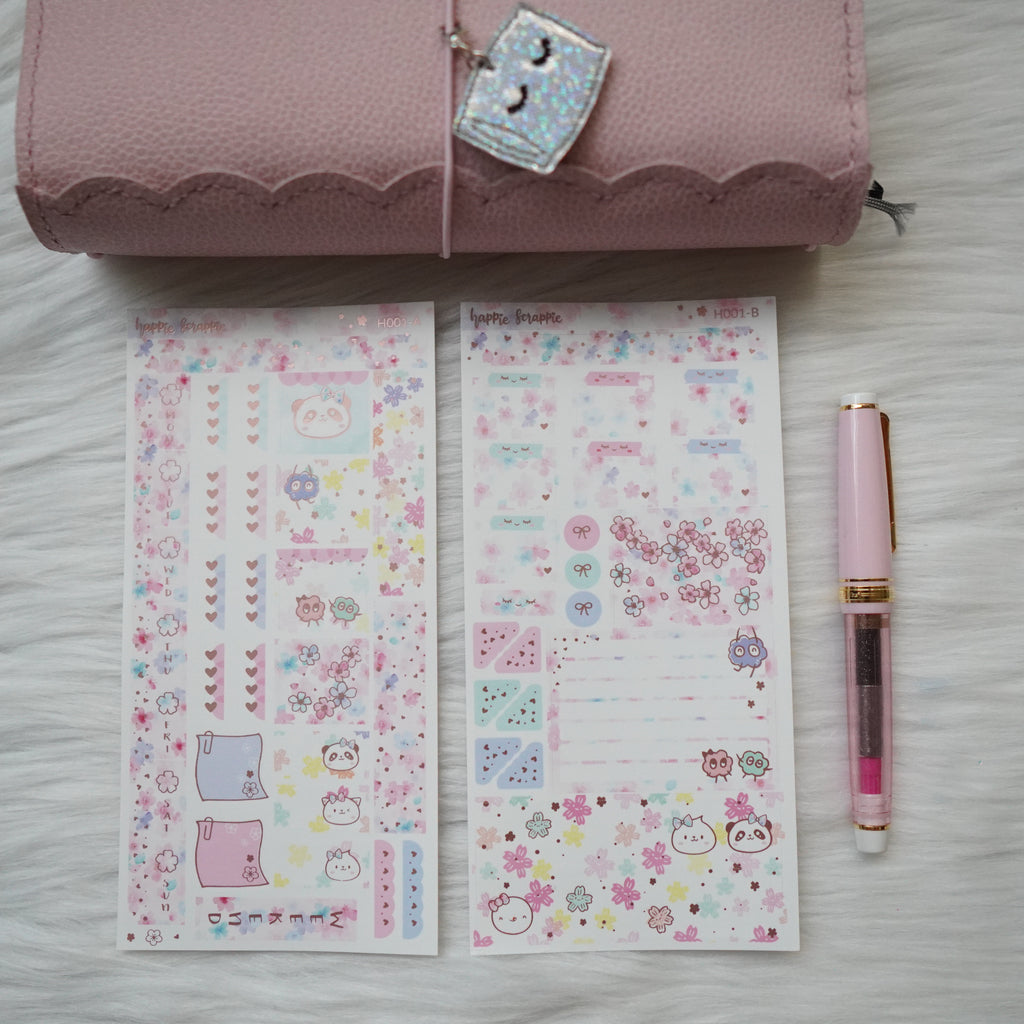 BIRTHDAY Themed Hobonichi Weeks Sticker Kit #35 (2 Sticker Sheets) -  Planner and Hobonichi Stickers