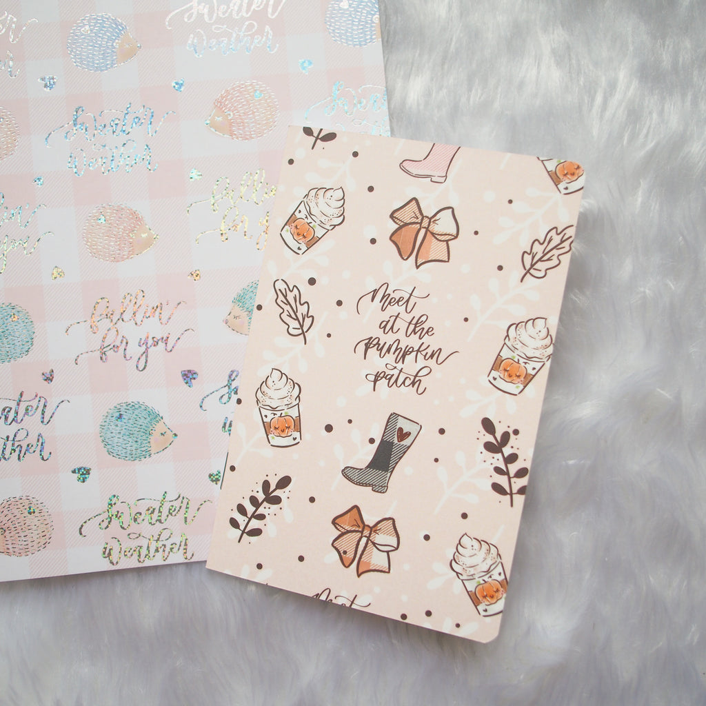 Planner Stickers : Sweater Weather- Holo Glitter Foiled Bow Tabs (B196
