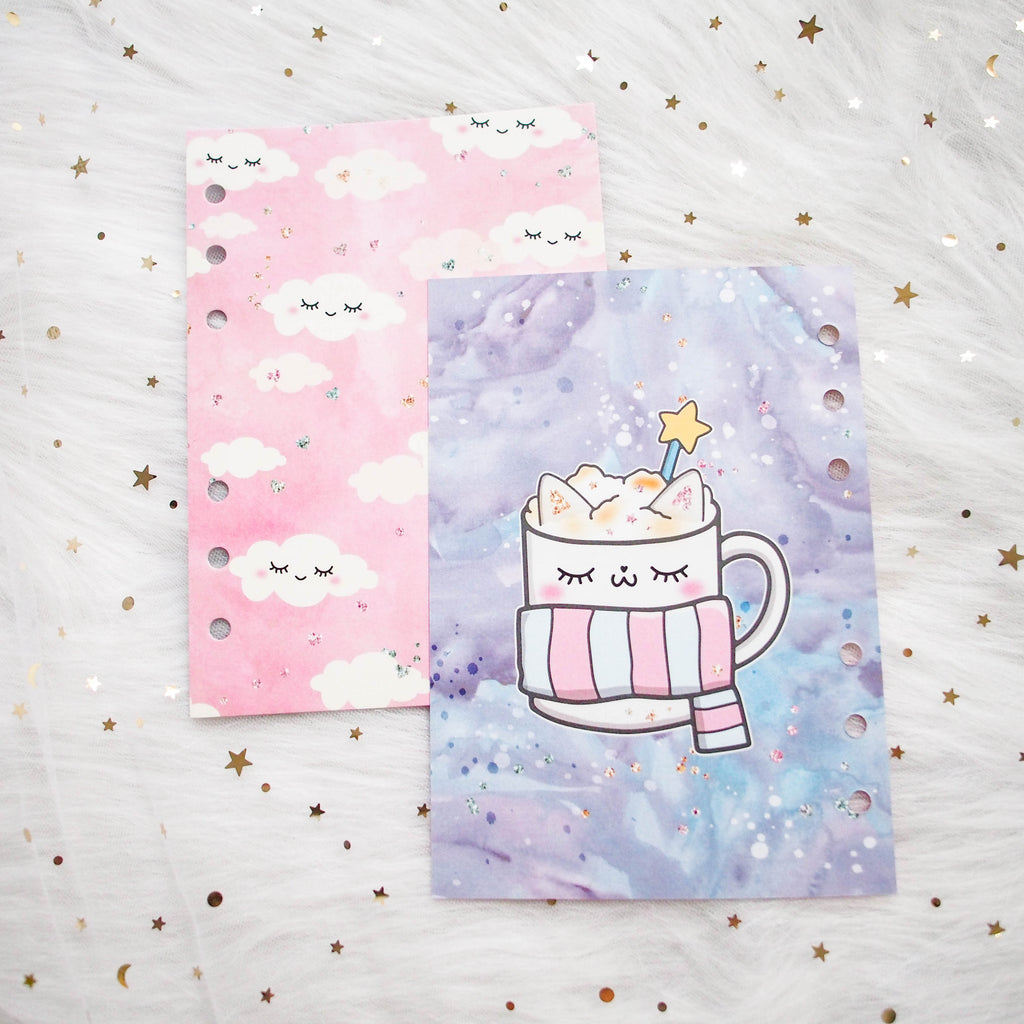 A6 (Rings) Planner Inserts - Hello Bowtiful // Vertical Weekly