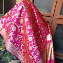Banarasi handloom and silk dupattas