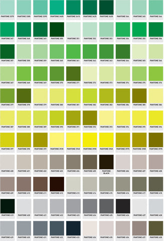 Pantone Colour Chart Australia