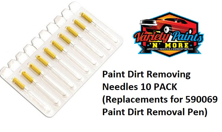 Paint Dirt Removing Needles 10 PACK (Replacements for 590069 Paint Dirt Removal Pen)