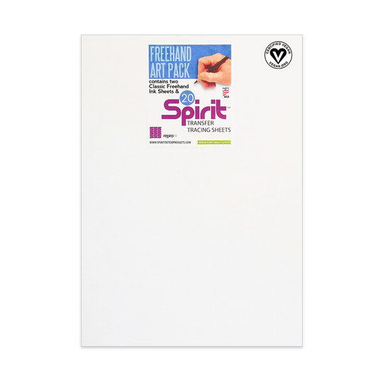 SPIRIT Sheets Classic Freehand Transfer and Stencil Paper 8.5 100%  AUTHENTIC