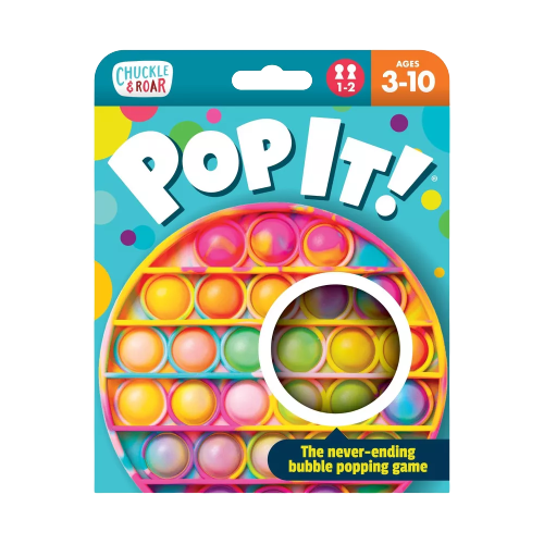 Chuckle & Roar Pop It! Fidget and Sensory Game - Tie Dye