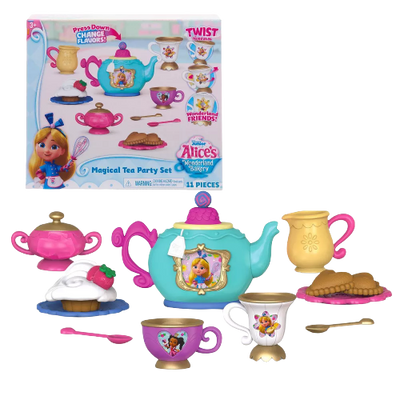 Disney Junior Alice's Wonderland Bakery Friends Figure Set 6pk New