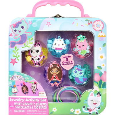 Melissa & Doug Created by Me! Bead Bouquet Deluxe Wooden Bead Set With 220+  Beads for Jewelry-Making, for 4+ years, Multicolor, 9½