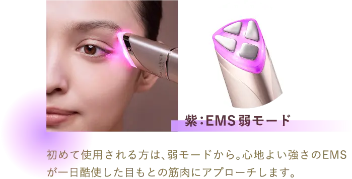 紫：EMS弱モード