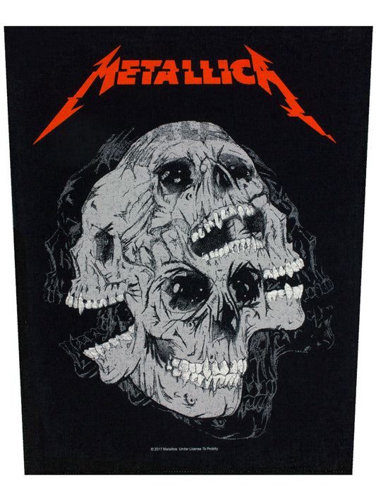 Metallica Raiders Skull Woven Patch 315521