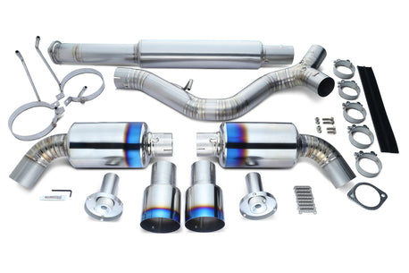 TOMTB6090-SB05B Tomei Expreme Ti Catback Exhaust Dual Exit - 2013-2023 Subaru BRZ / Scion FR-S / Toyota 86,