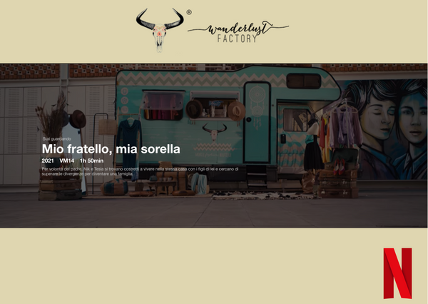 Wanderlust factory, camper film mio fratello mia sorella, ludovica martino, claudia pandolfi