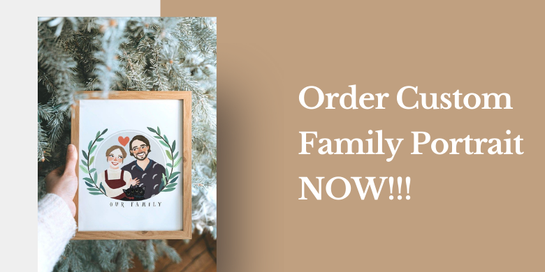 handify custom family portraits