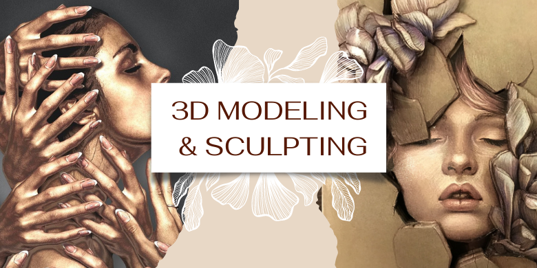3D modeling and sculpting
