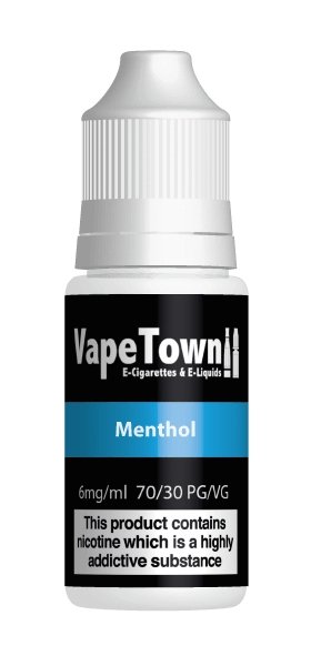 Menthol E-Liquid 10ml - Vape Town product image