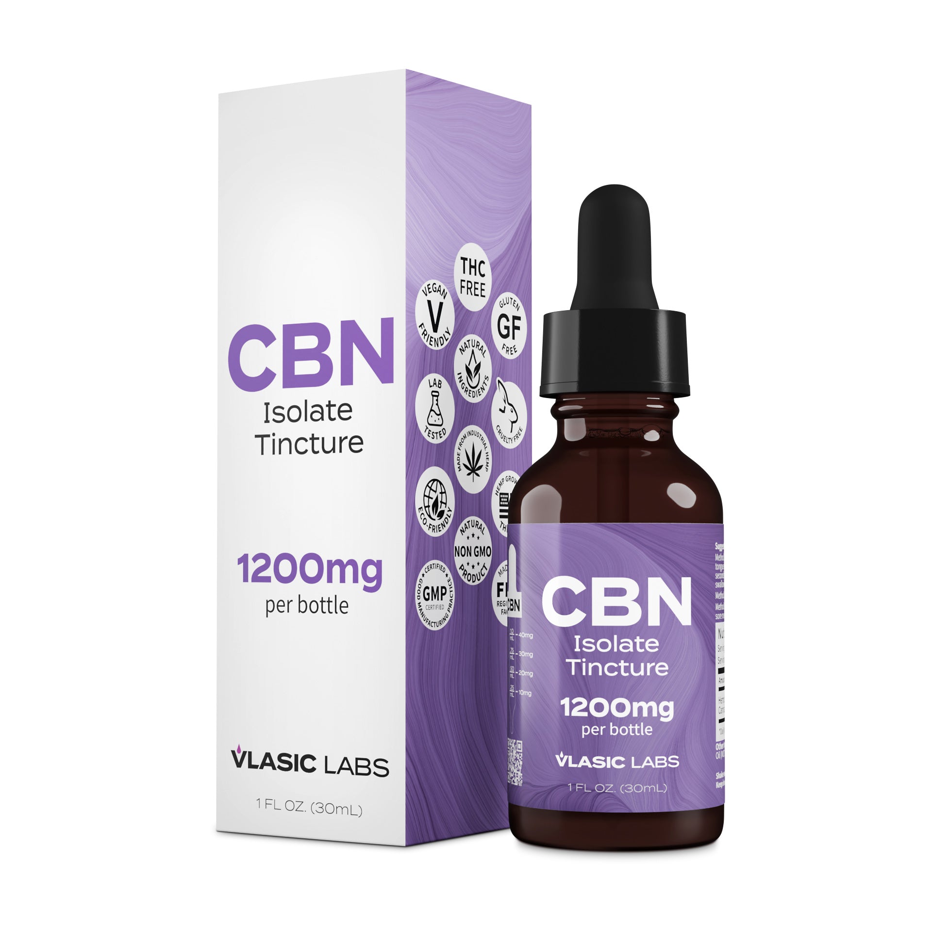 CBN Isolate Tincture - Vlasic Labs product image