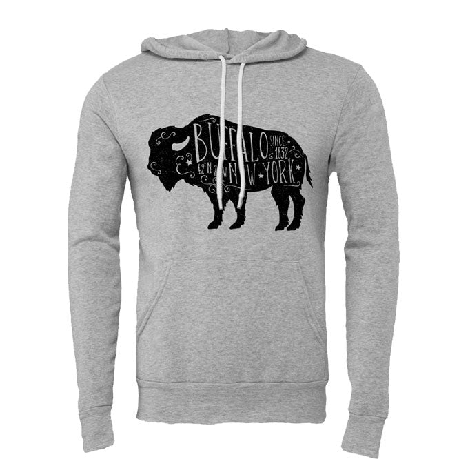 Rustic Buffalo Hoodie – My Buffalo Shirt