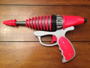 3D-printed retro ray gun