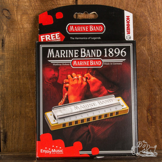  Hohner Marine Band Harmonica, Key of F : Musical Instruments