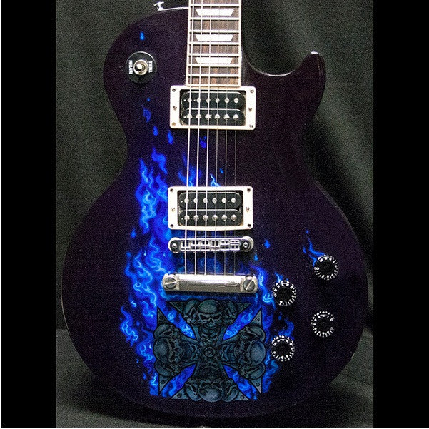 paul les painted gibson 2003 standard guitars godsmack garrett