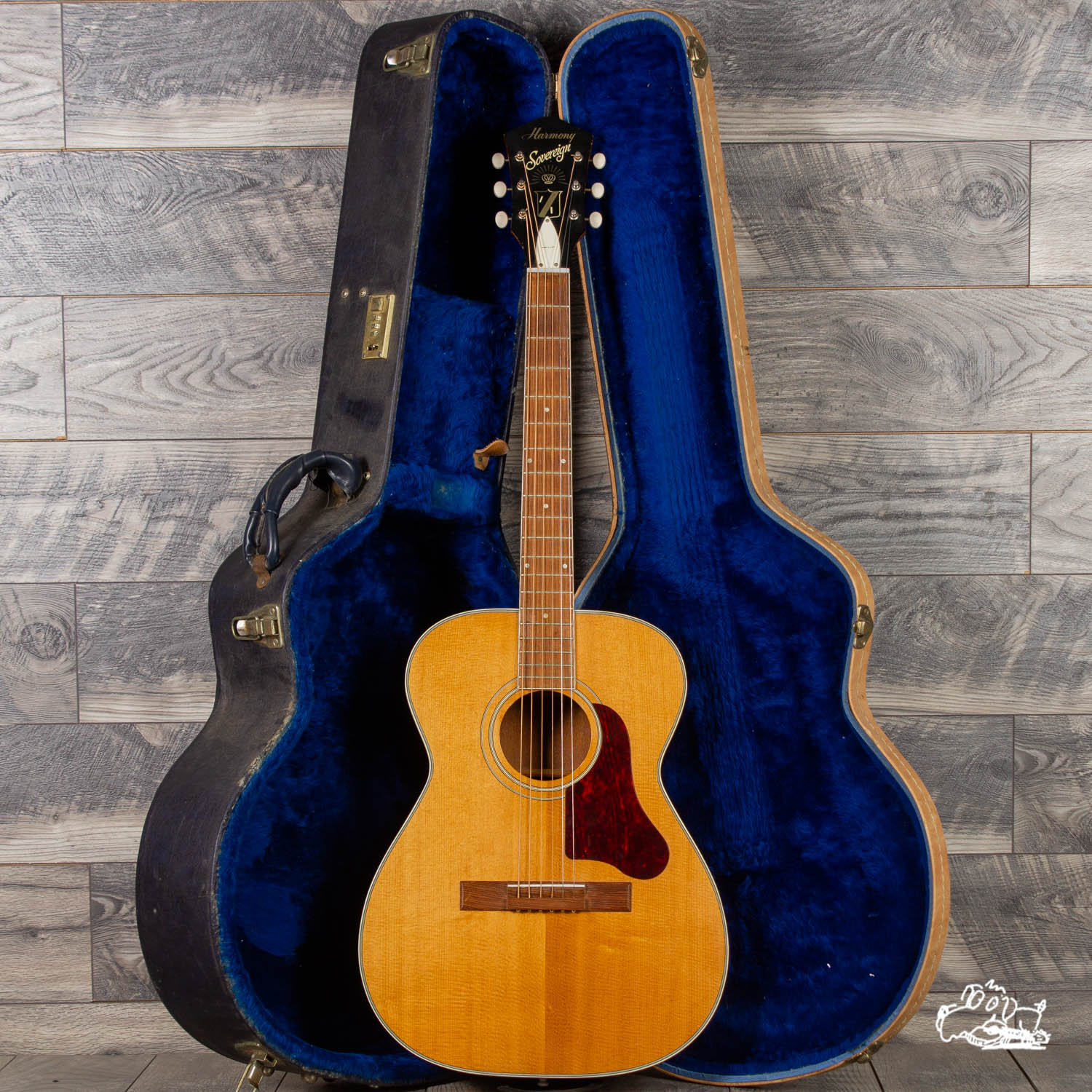 harmony jumbo guitar