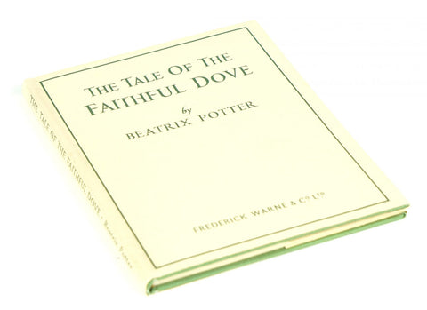 beatrix potter faithful dove first edition