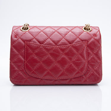 CHANEL Aged Calfskin Quilted 2.55 Reissue 227 Flap Black 1234315