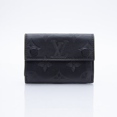 Louis Vuitton Portefeuil Clemence Wallet Epi Black Ic Chip woman