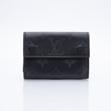 LOUIS VUITTON Epi Clemence Wallet Black 1259569