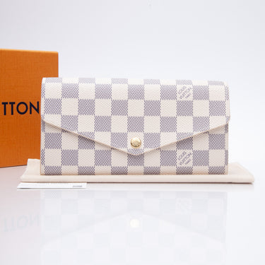 Louis Vuitton Zippy Wallet Damier Ebene Rose Ballerine in Canvas