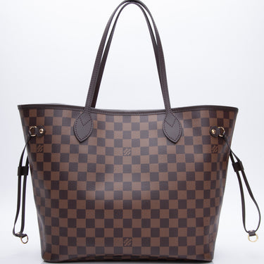 Azur 2022 Damier NEVERFULL MM Limited Edition Braided Cross Strap