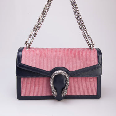 Dionysus chain wallet leather crossbody bag Gucci Pink in Leather - 27457859