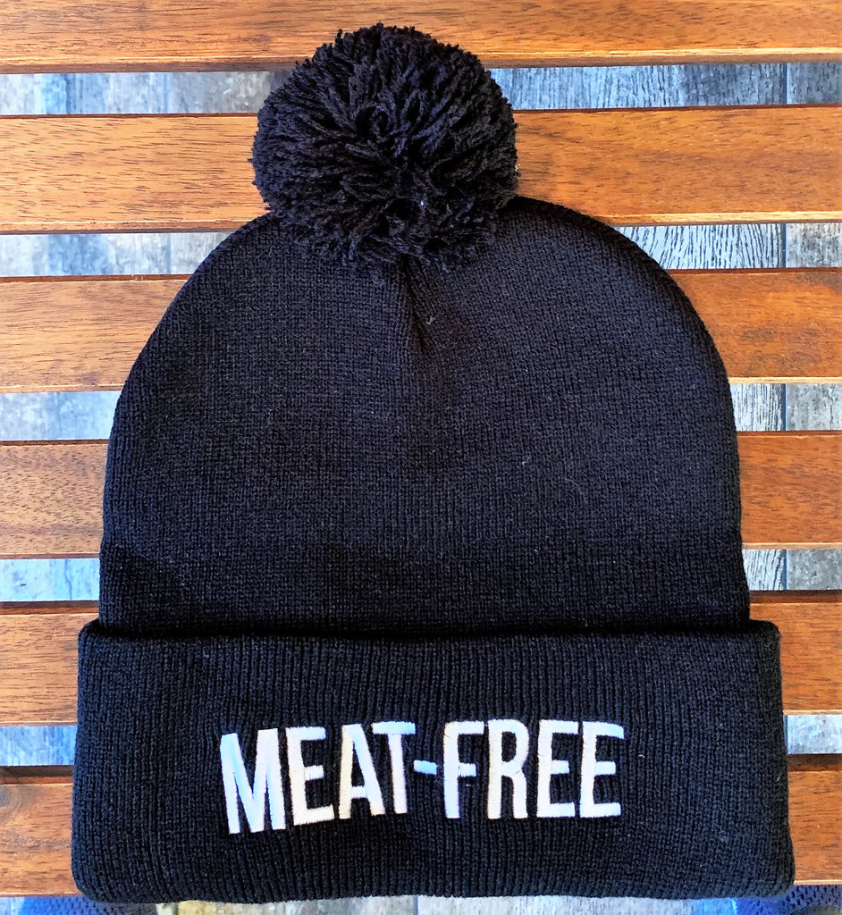 Meat-Free Beanie (with puff) | The Butcher
