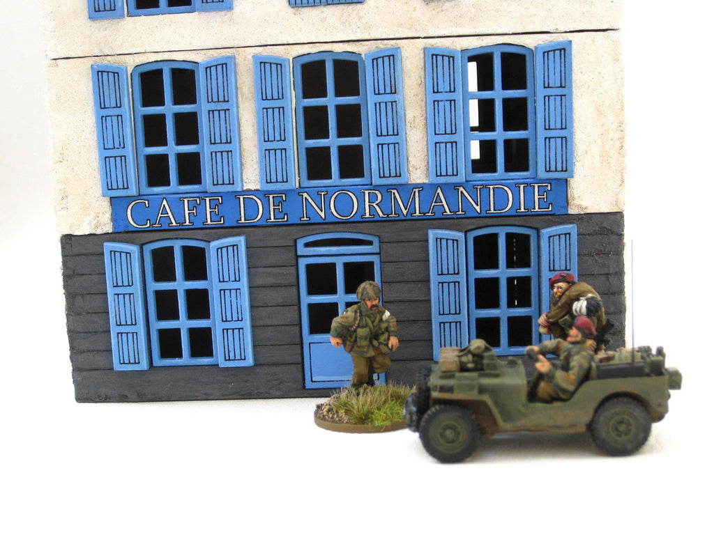 28mm 1 56 Cafe De Normandie Charlie Foxtrot Models