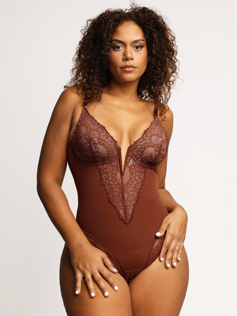 CloudSense High-Cut Thong Bodysuits