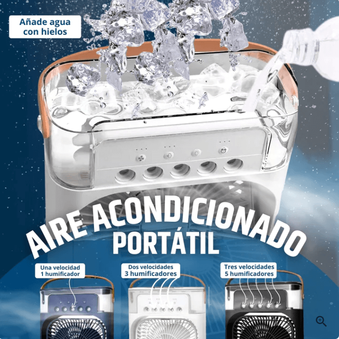 VENTILADOR DE AIRE ACONDICIONADO PORTATIL